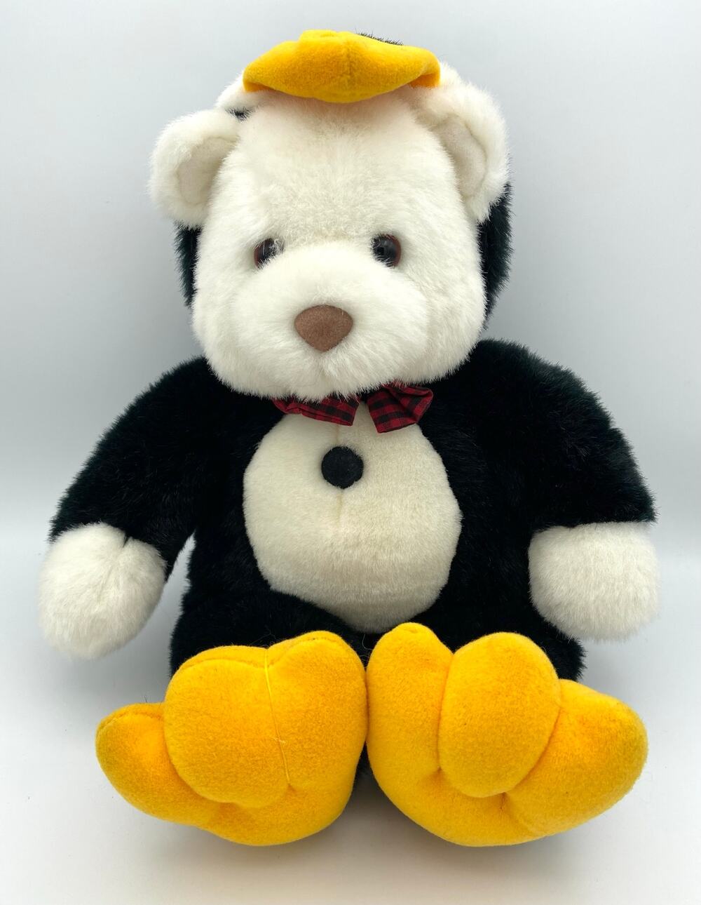 Plush Creations White Bear in a Penguin Suit Stuffed Animal Vintage 1996